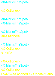 an intruder gets his